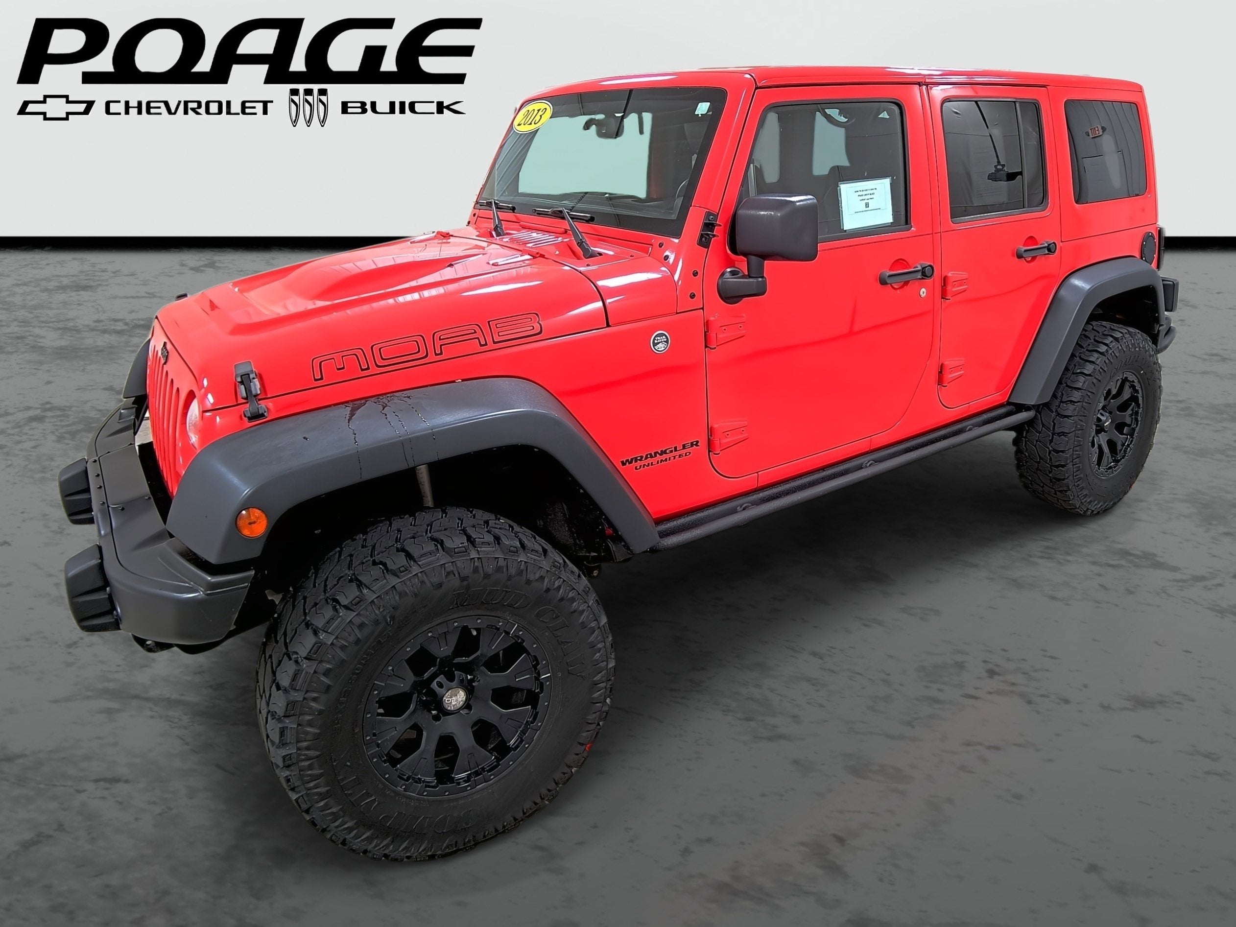 2013 Jeep Wrangler Unlimited Moab