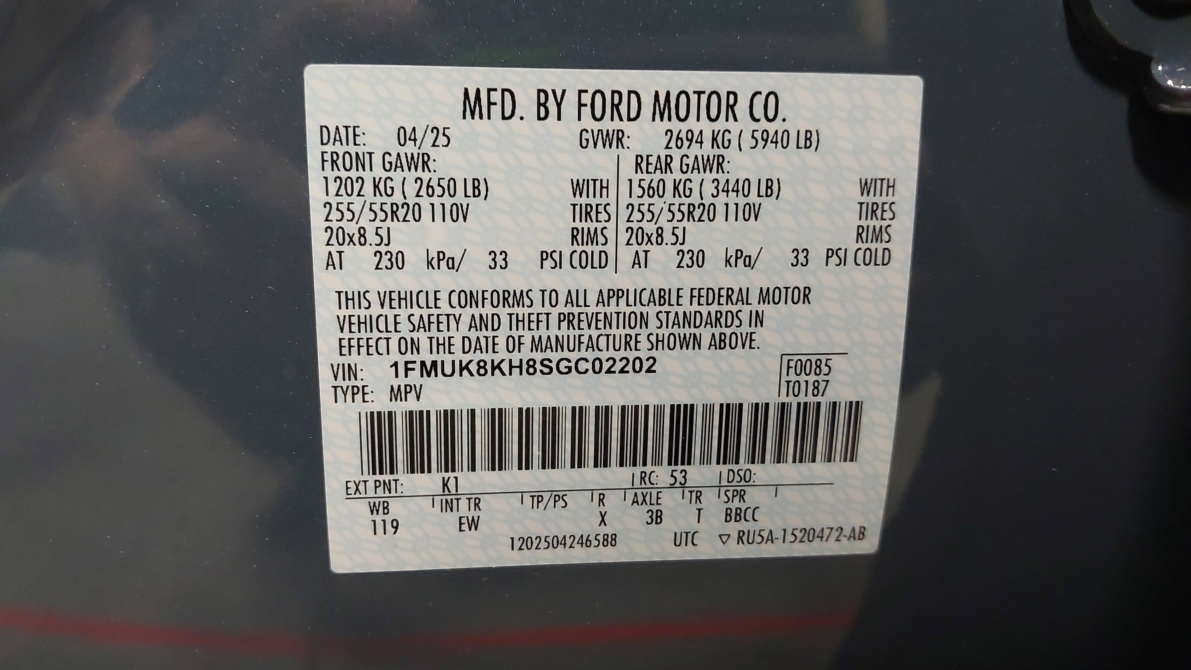 2025 Ford Explorer ST-Line