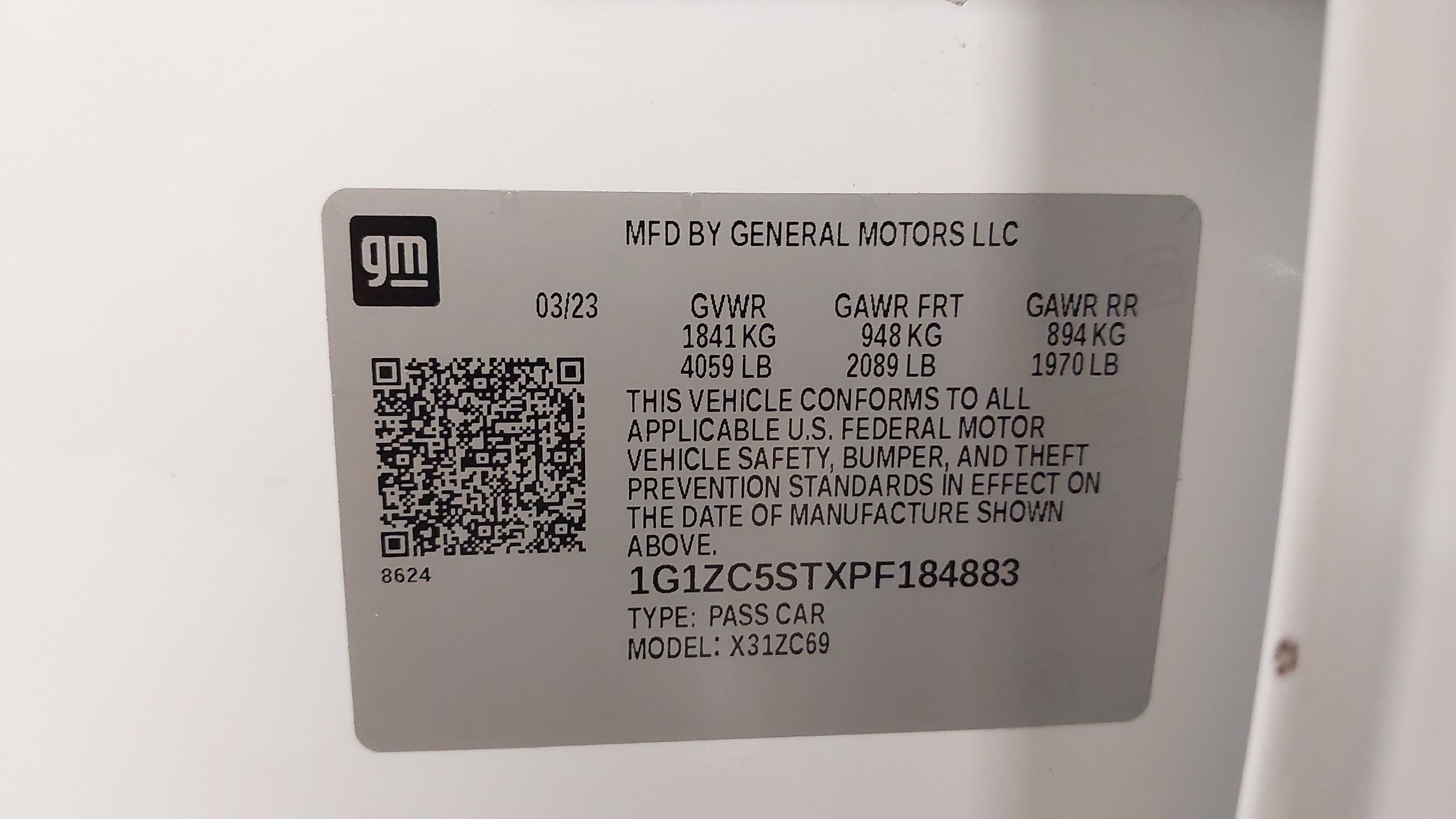 2023 Chevrolet Malibu FL