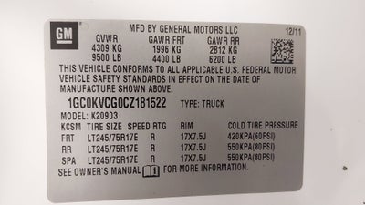 2012 Chevrolet Silverado 2500 HD Work Truck