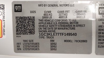 2026 Chevrolet Silverado 2500 HD WT