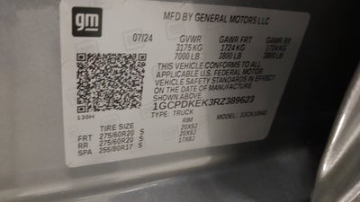 2024 Chevrolet Silverado 1500 LT (2FL)