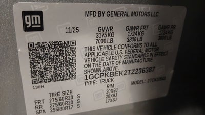 2026 Chevrolet Silverado 1500 Custom