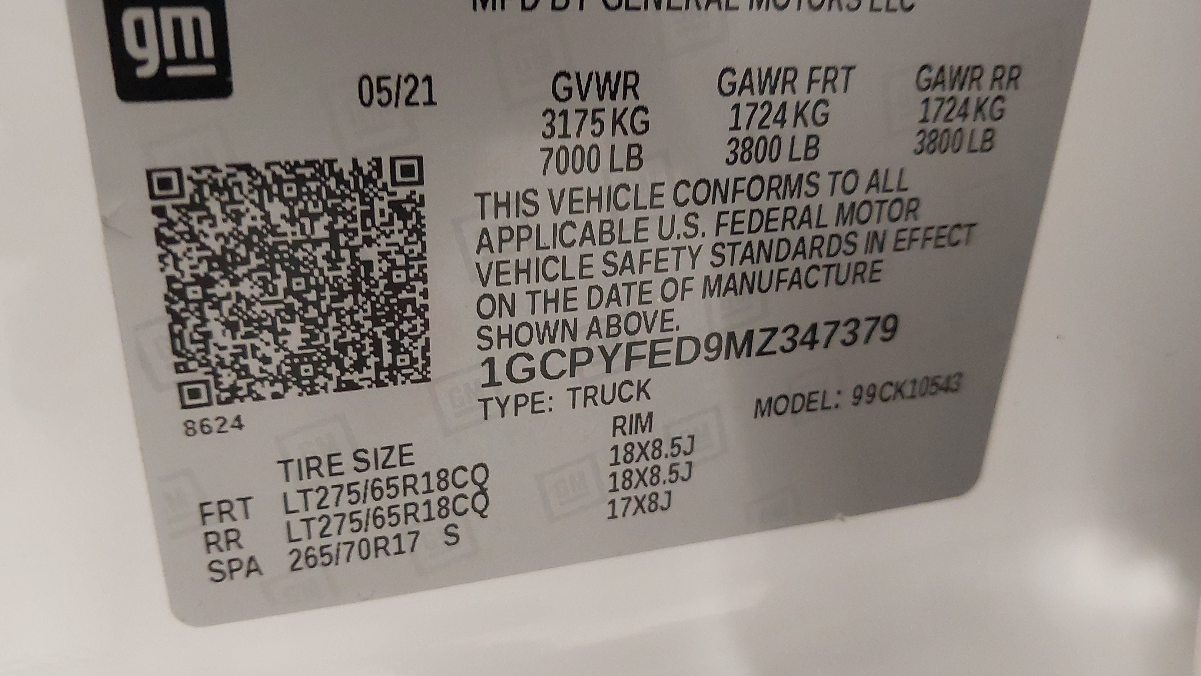 2021 Chevrolet Silverado 1500 LT Trail Boss