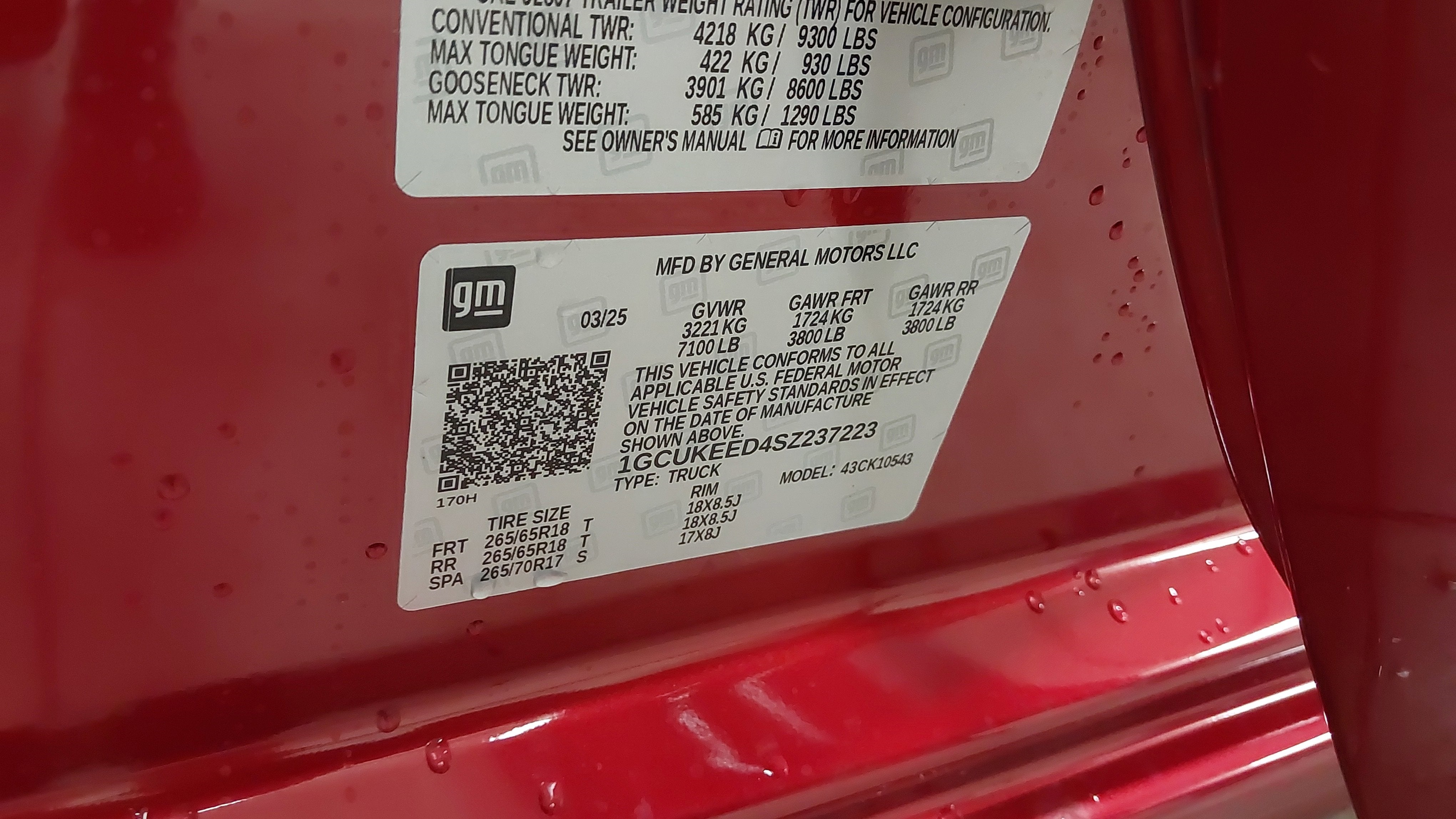 2025 Chevrolet Silverado 1500 RST