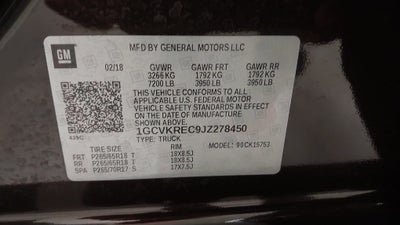 2018 Chevrolet Silverado 1500 LT