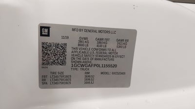 2020 Chevrolet Express Cargo 2500 WT