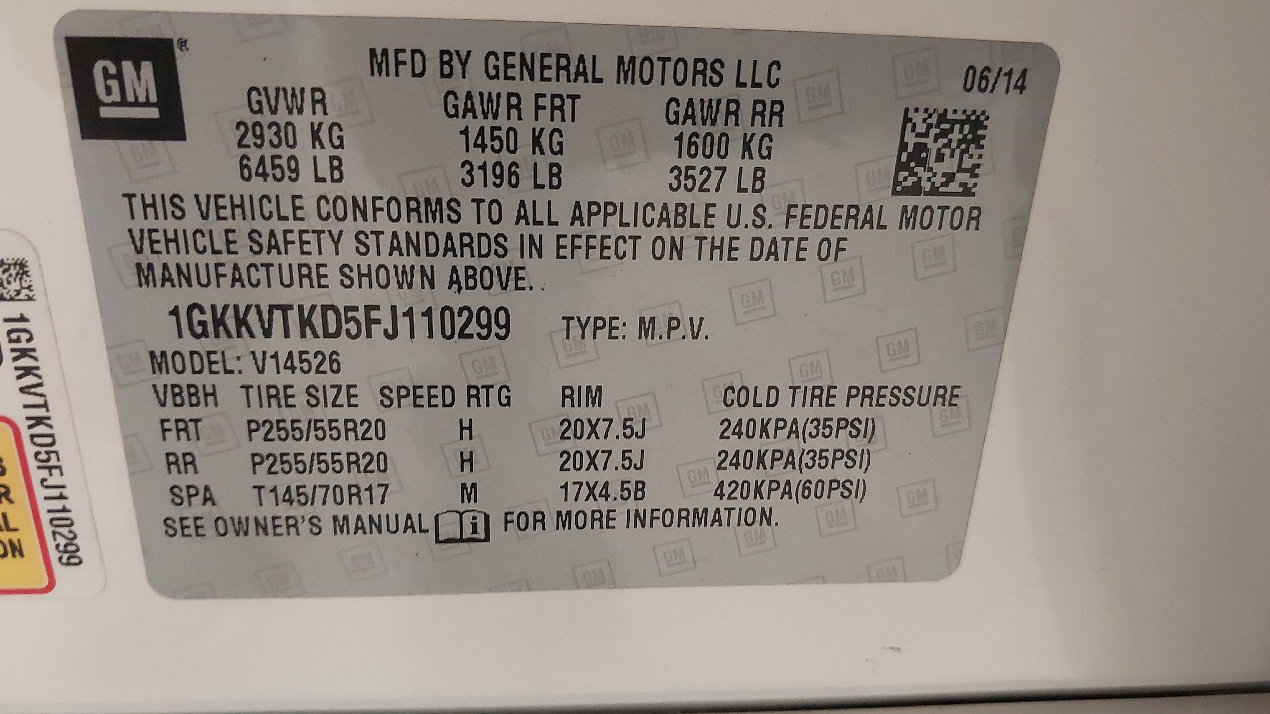 2015 GMC Acadia Denali