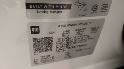 2026 Chevrolet Traverse LT