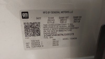 2022 Chevrolet Traverse LT Leather