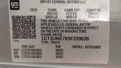 2025 GMC Sierra 2500 HD SLE