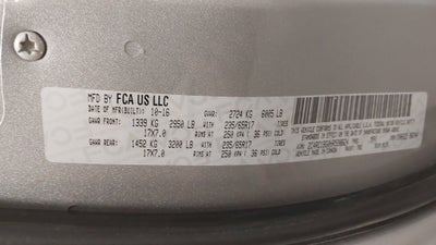 2017 Chrysler Pacifica Touring-L