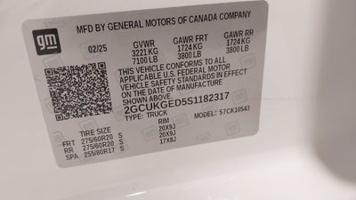 2025 Chevrolet Silverado 1500 LTZ