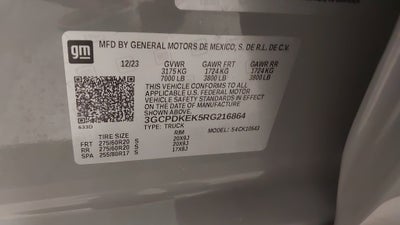 2024 Chevrolet Silverado 1500 LT (2FL)