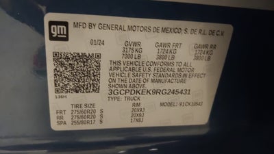 2024 Chevrolet Silverado 1500 LT (2FL)