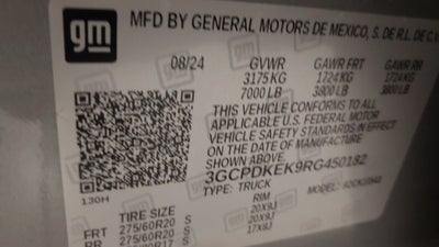 2024 Chevrolet Silverado 1500 LT (2FL)