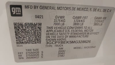 2021 Chevrolet Silverado 1500 Custom