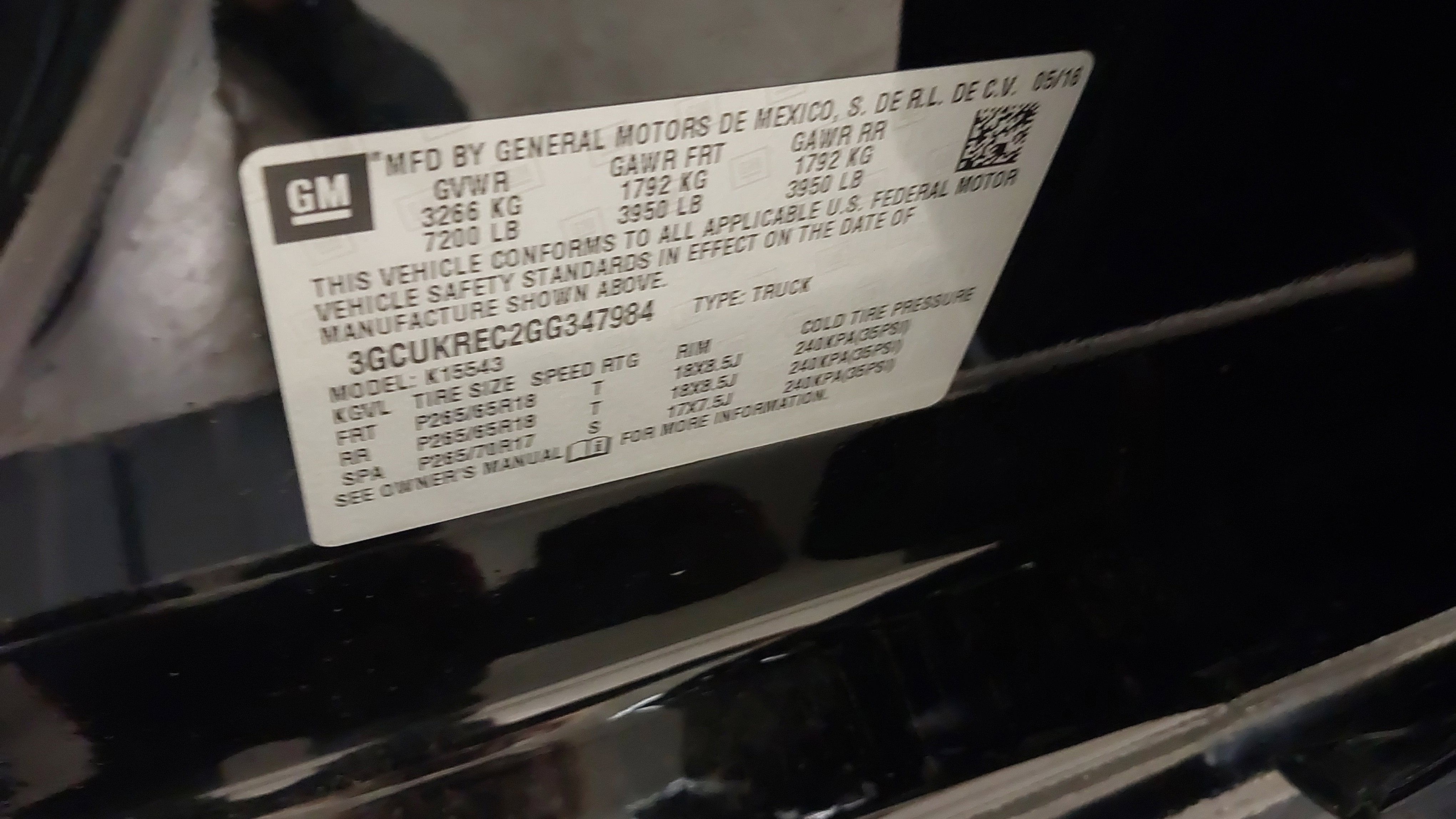 2016 Chevrolet Silverado 1500 LT