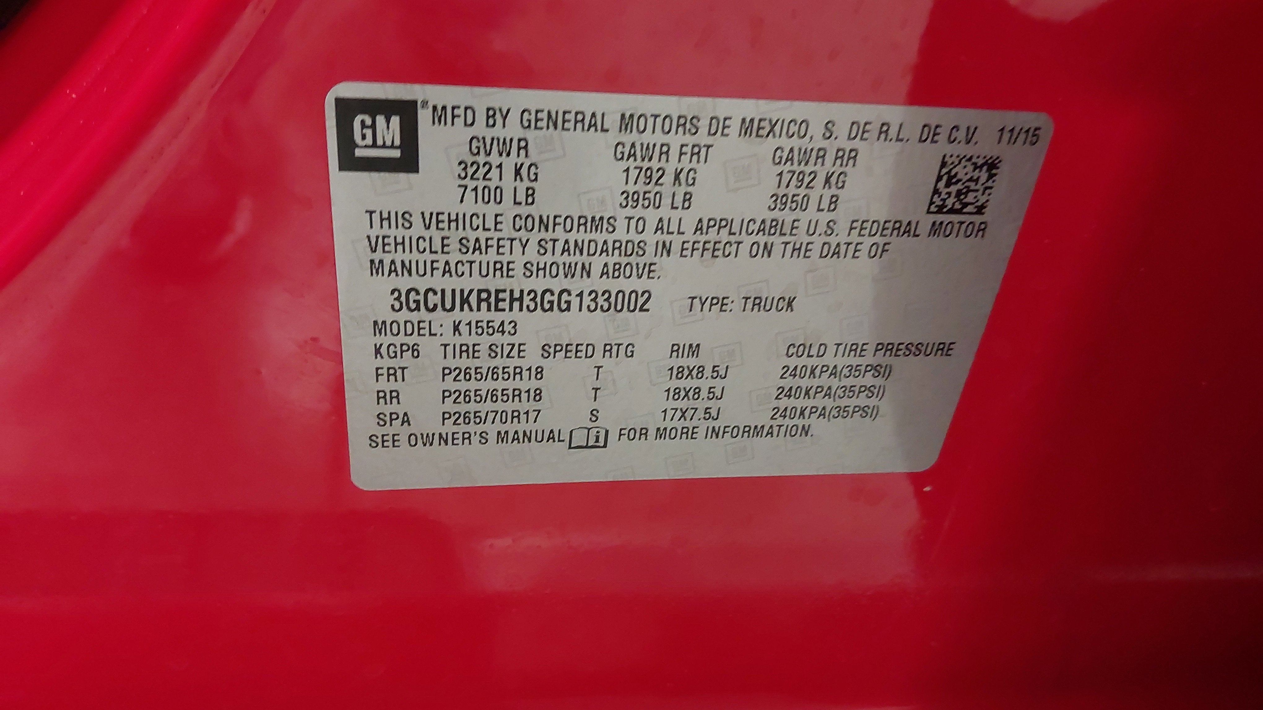 2016 Chevrolet Silverado 1500 LT