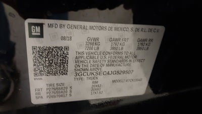 2018 Chevrolet Silverado 1500 LTZ