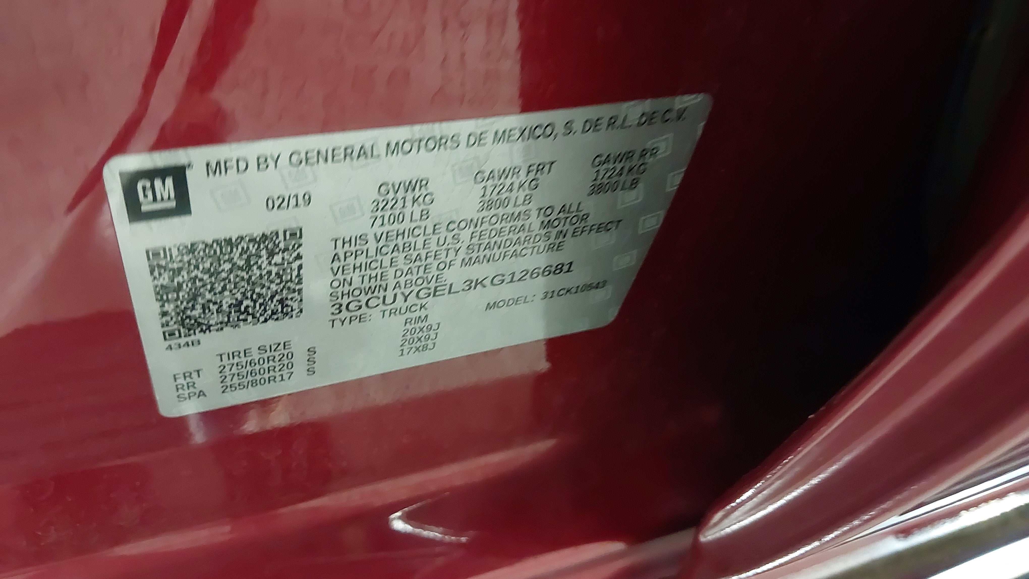 2019 Chevrolet Silverado 1500 LTZ