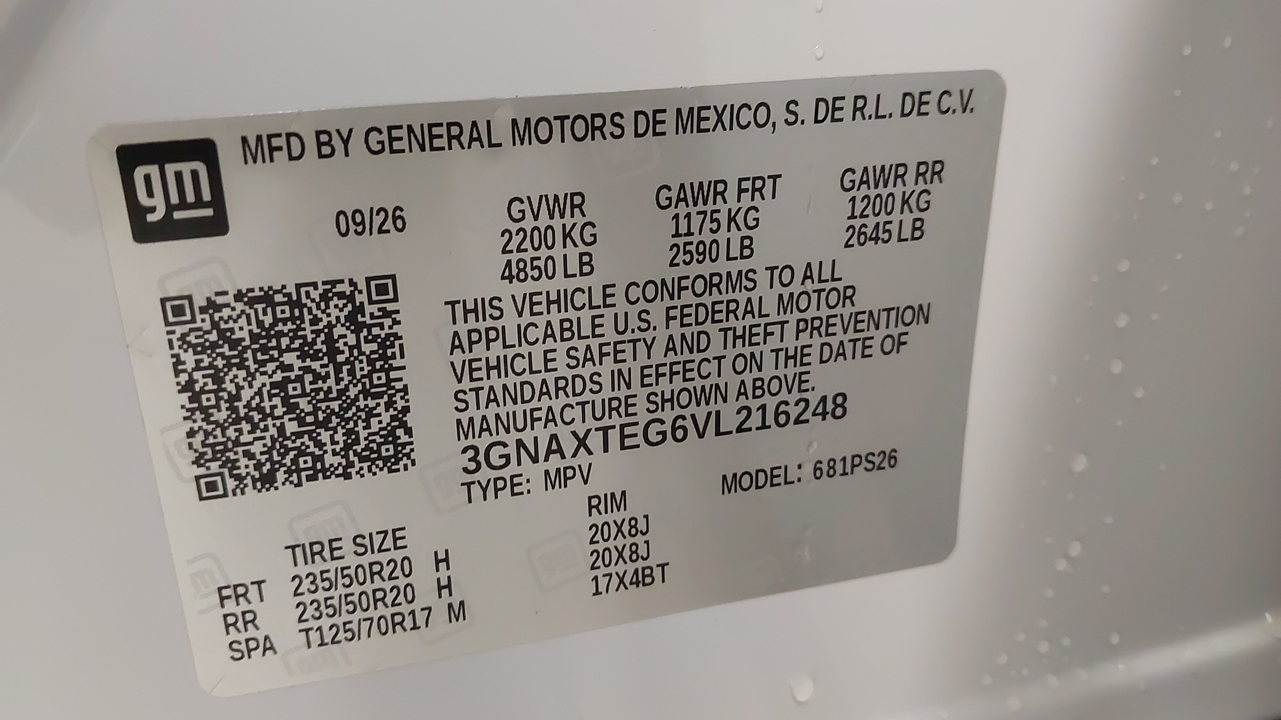 2027 Chevrolet Equinox RS