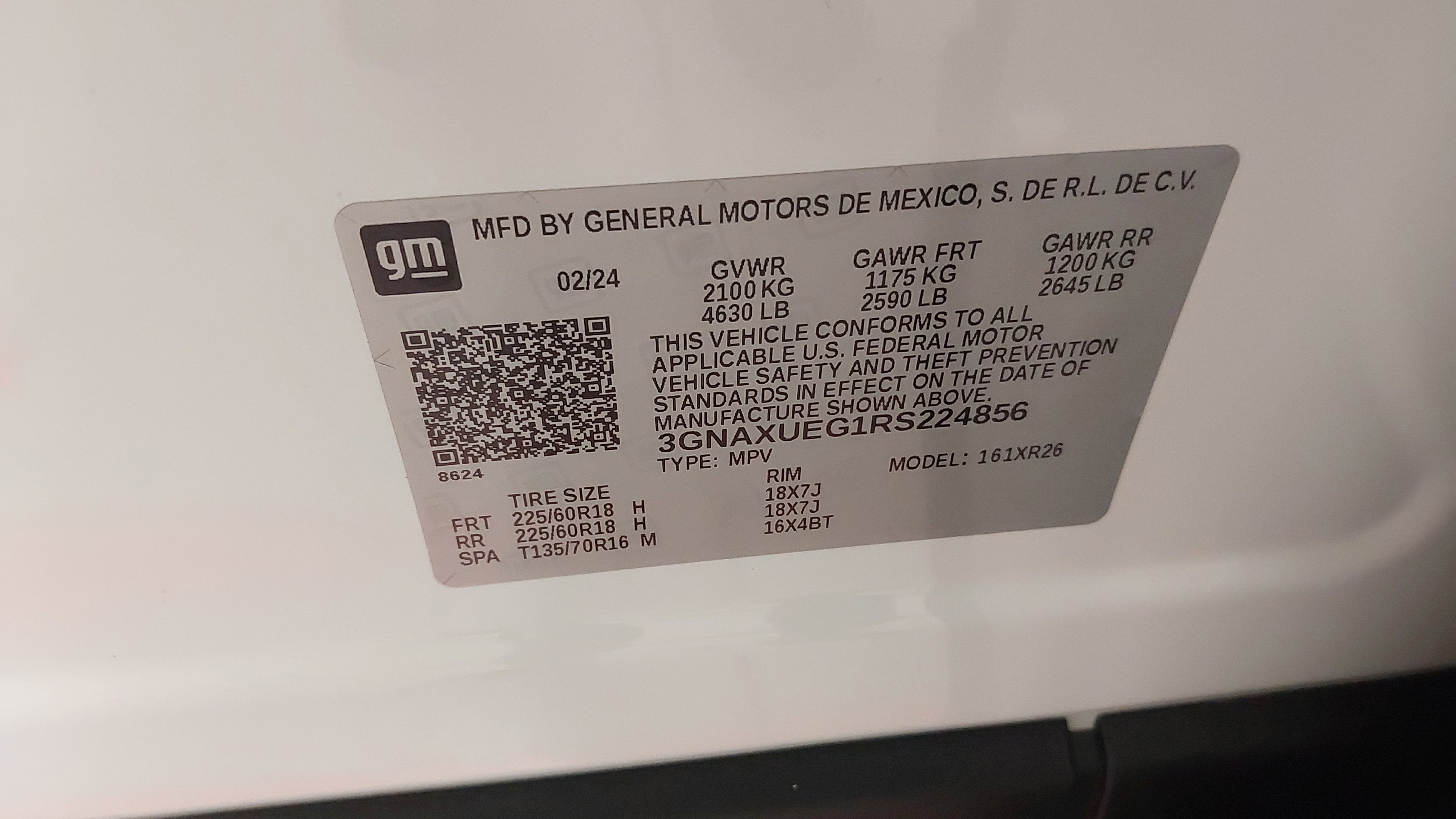 2024 Chevrolet Equinox LT