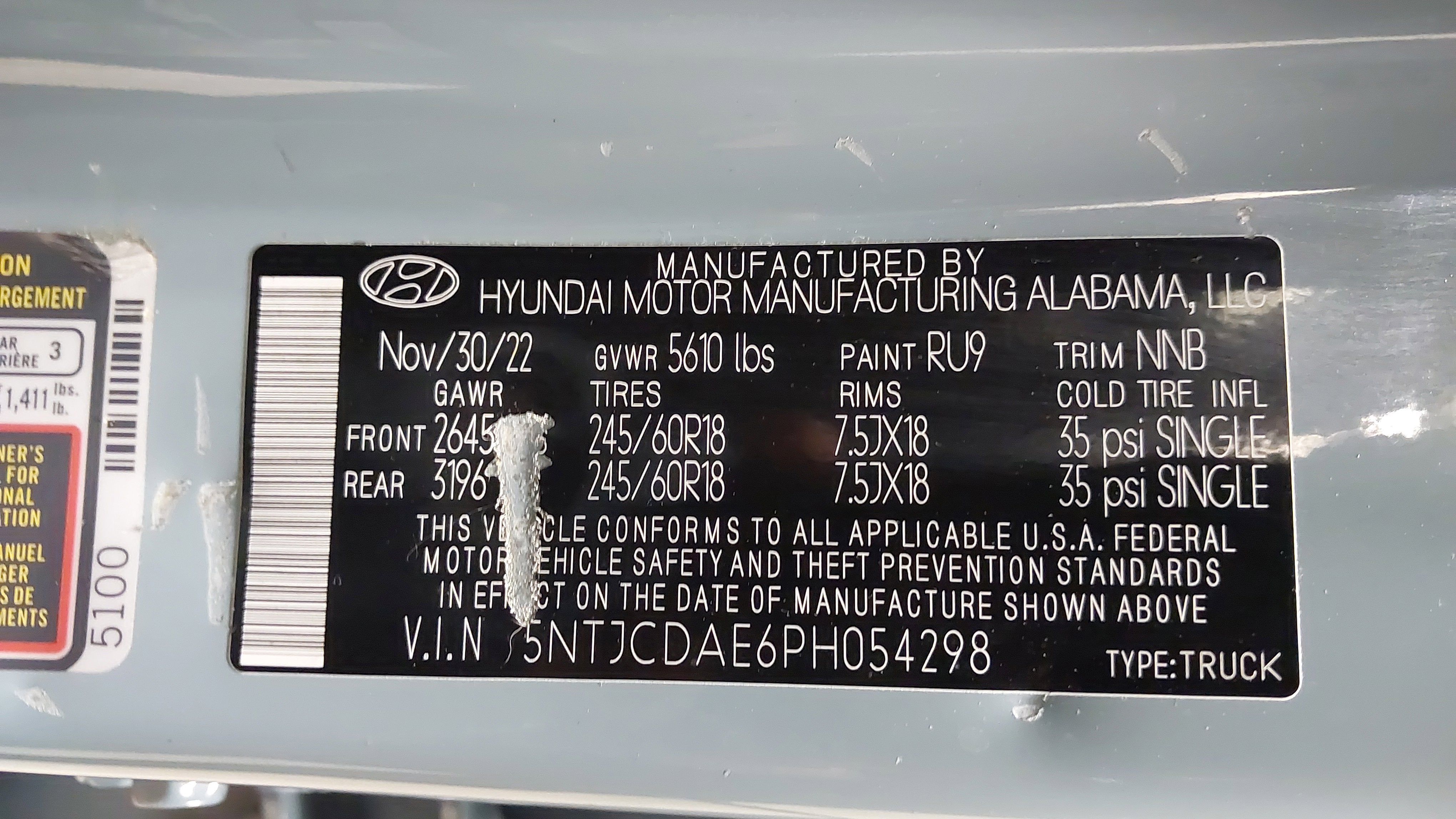 2023 Hyundai Santa Cruz SEL