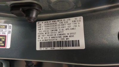 2012 Honda CR-V EX-L