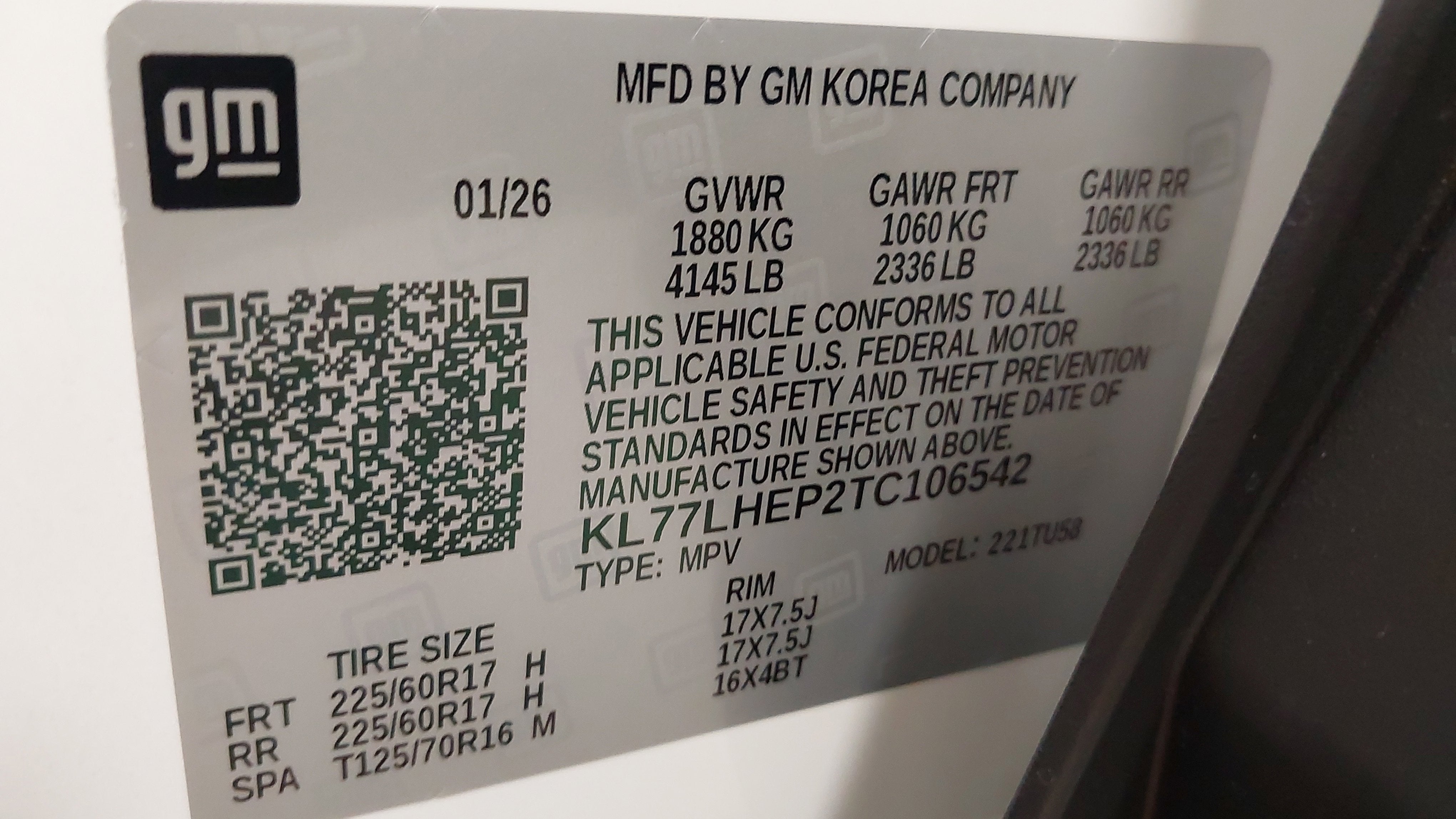 2026 Chevrolet Trax LT