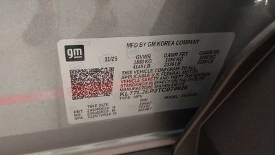 2026 Chevrolet Trax 2RS