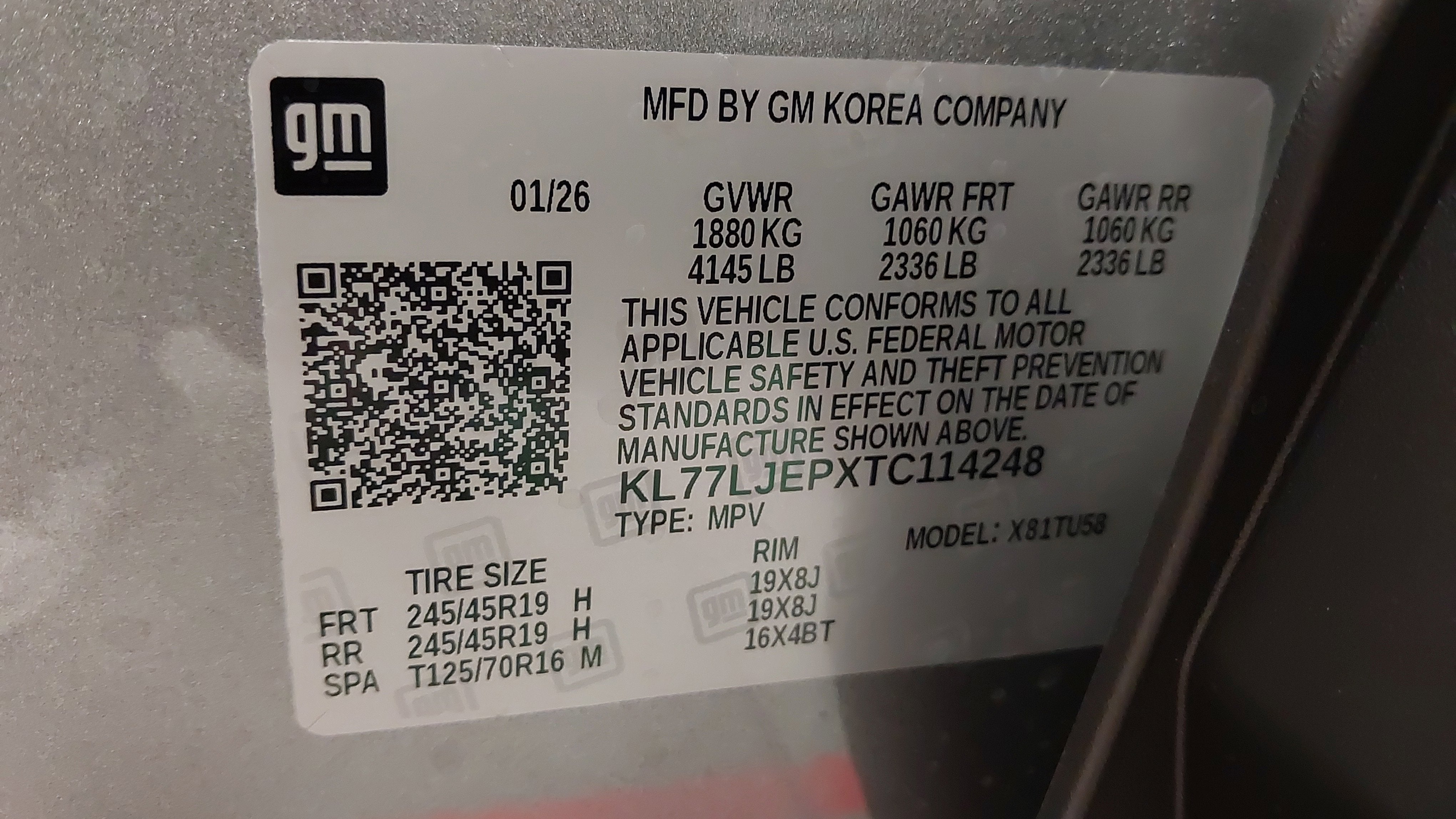 2026 Chevrolet Trax 2RS