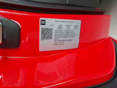 2026 Chevrolet Corvette Stingray 1LT