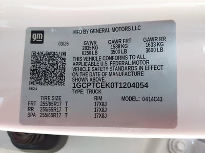 2026 Chevrolet Colorado LT