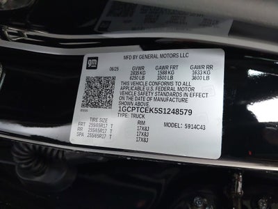 2025 Chevrolet Colorado WT/LT