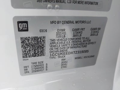 2026 Chevrolet Silverado 1500 RST