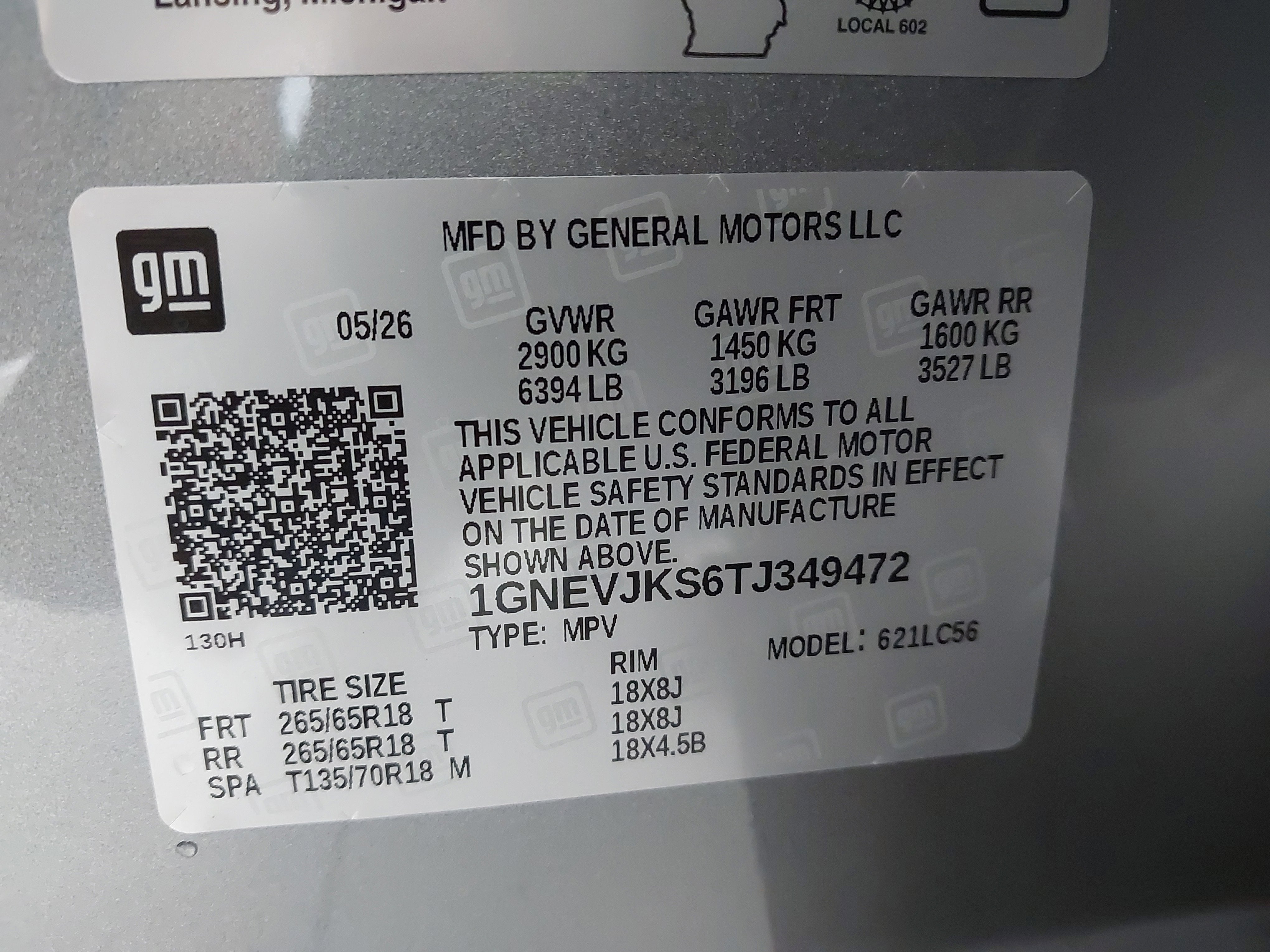 2026 Chevrolet Traverse Z71