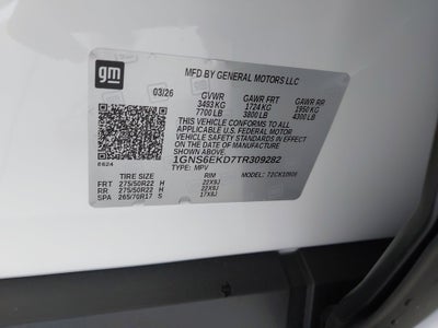 2026 Chevrolet Suburban RST