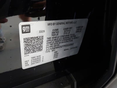 2026 Chevrolet Tahoe LT