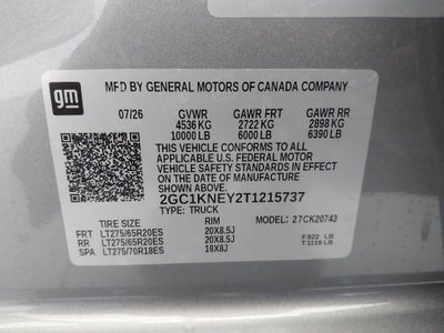 2026 Chevrolet Silverado 2500 HD LT
