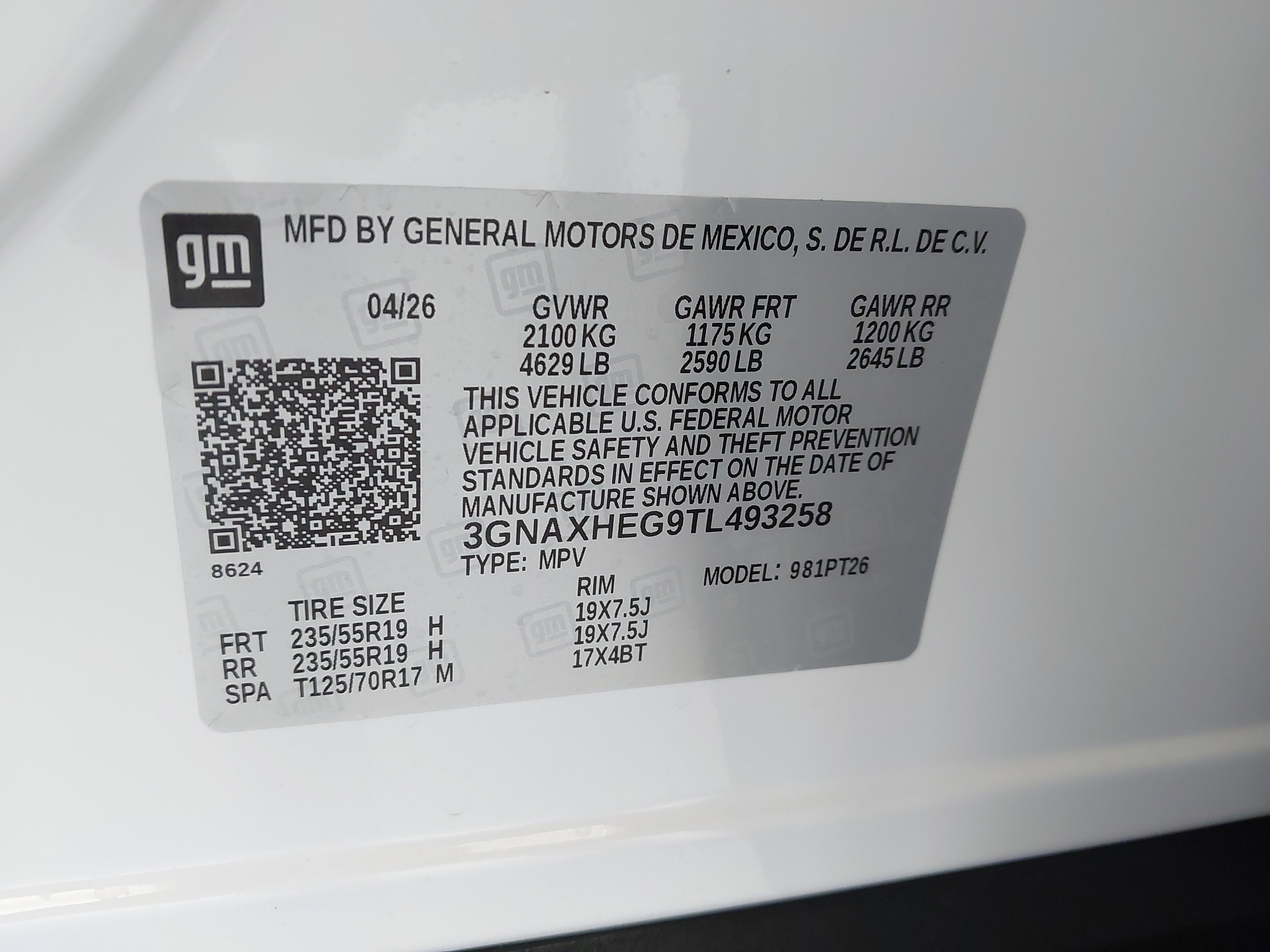 2026 Chevrolet Equinox LT
