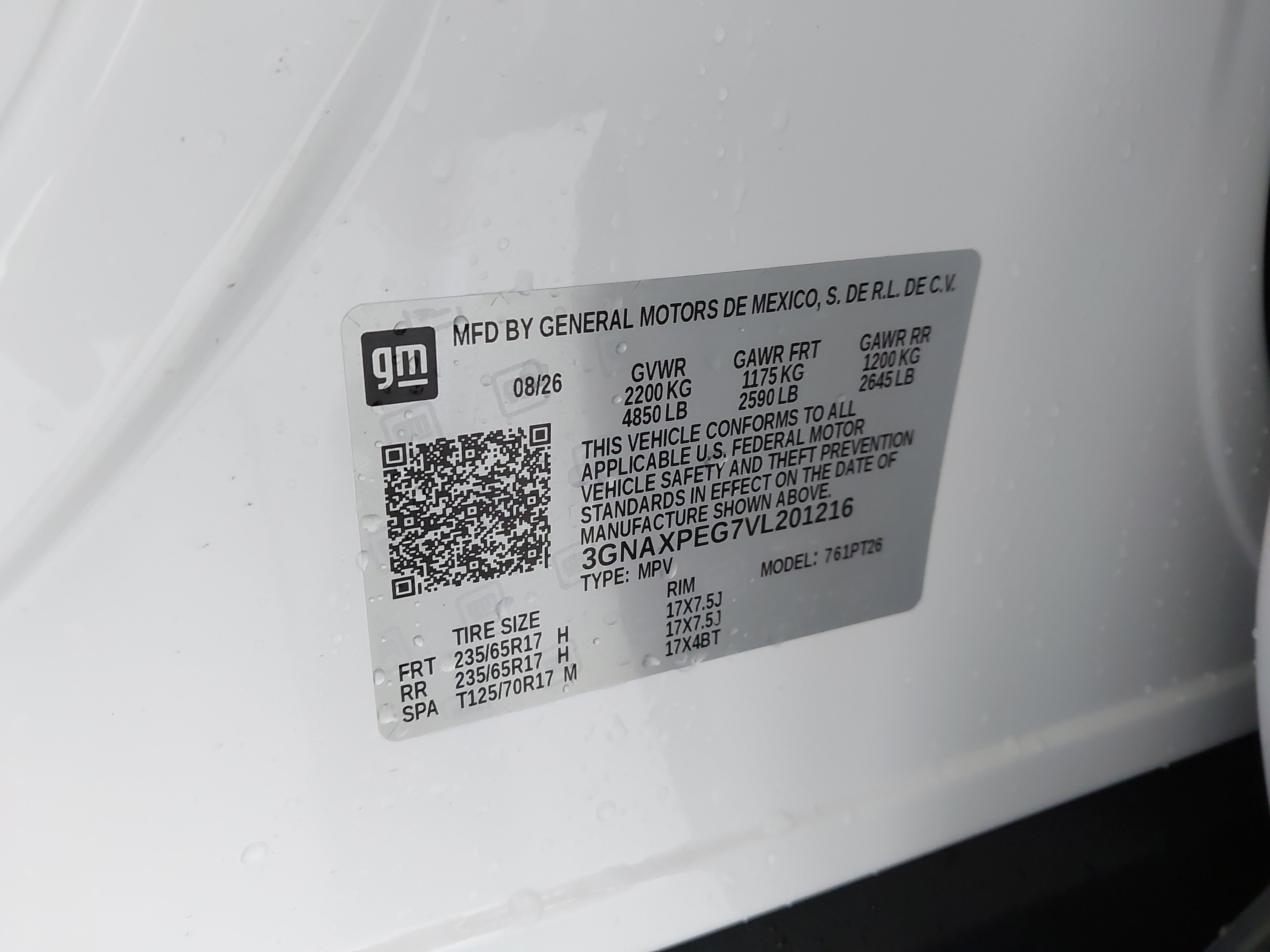 2027 Chevrolet Equinox LT