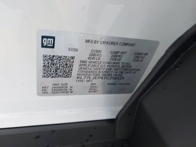 2026 Chevrolet Trax 2RS