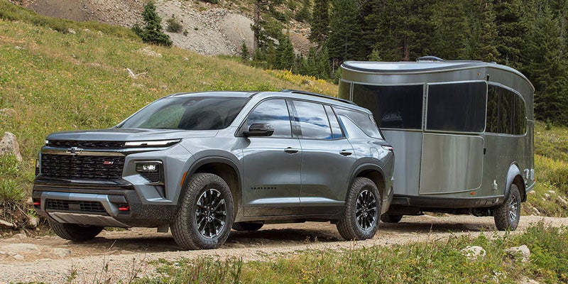 2026 Chevrolet Traverse towing capability in Hannibal MO up to 5,000 pounds with Trailering Package and ProGrade system
